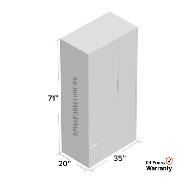 Hazel Two Door Cabinet Apnafurniture.pk Furnistan