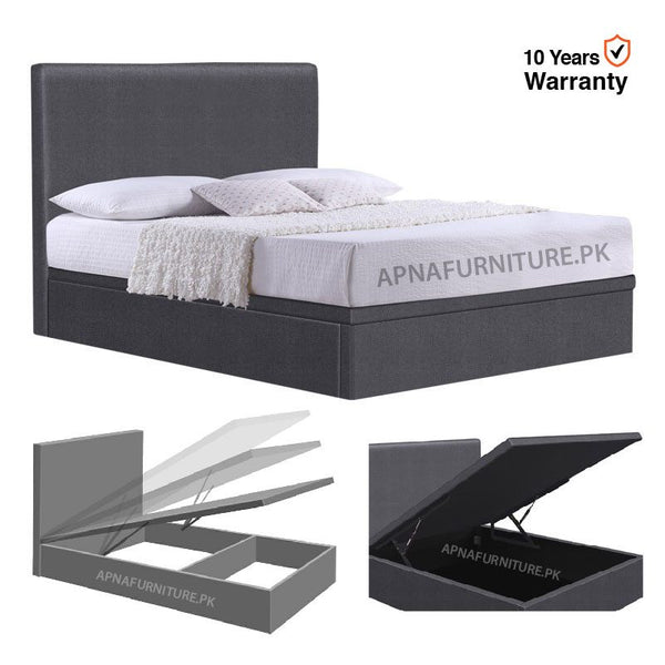 Buy Jaycee Upholstered Double Bed at Best Price Online in Pakistan on Apnafurniture.pk