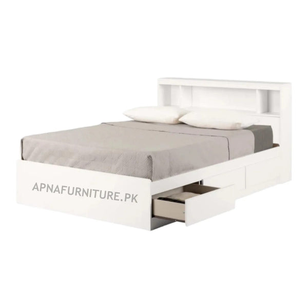 Buy Timeless Storage Double Bed at Best Price Online in Pakistan on Apnafurniture.pk