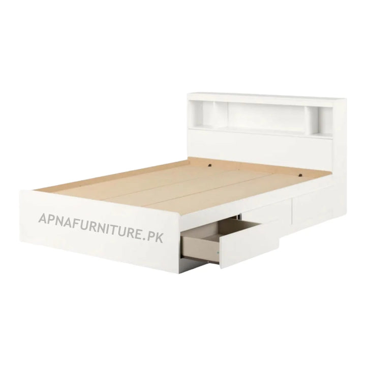 Buy Timeless Storage Double Bed at Best Price Online in Pakistan on Apnafurniture.pk