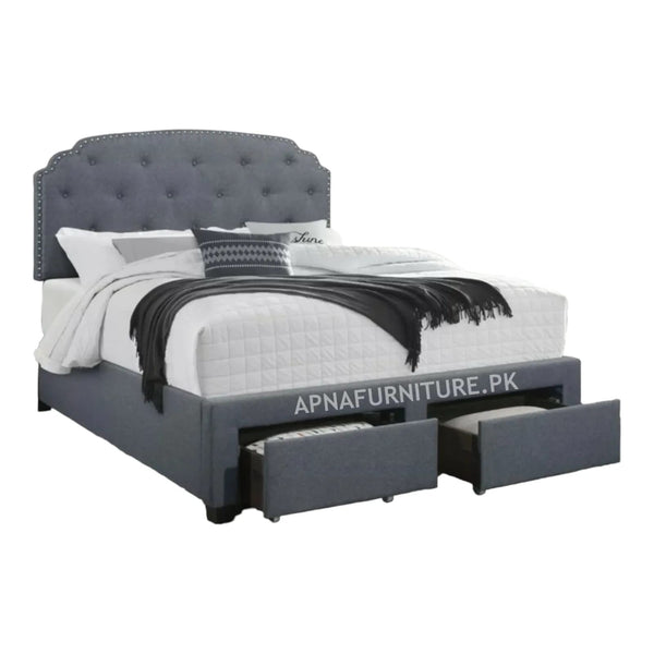 Buy Ambient Storage Double Bed at Best Price Online in Pakistan on Apnafurniture.pk