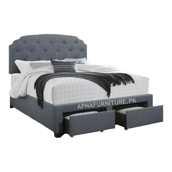 Buy Ambient Storage Double Bed at Best Price Online in Pakistan on Apnafurniture.pk