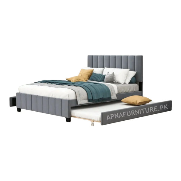 Buy Dream Trundle Storage Double Bed at Best Price Online in Pakistan on Apnafurniture.pk
