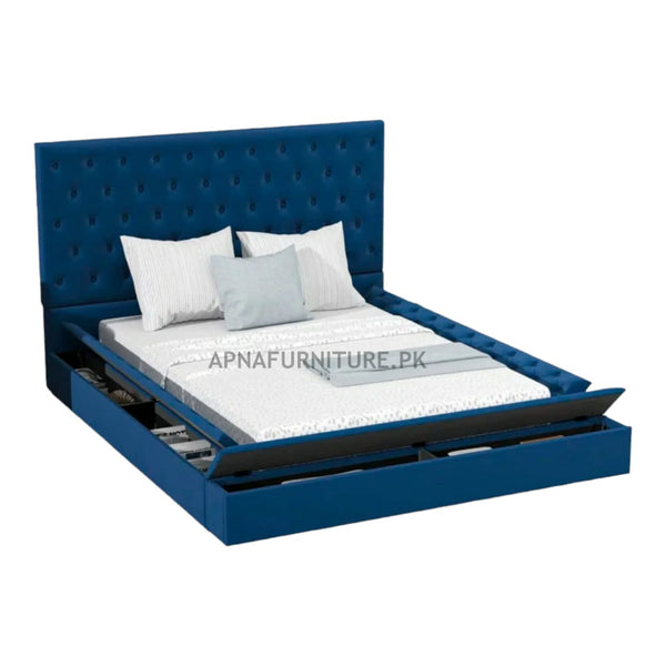 Delight Storage Double Bed Apnafurniture.pk New Double Bed Prices in Lahore