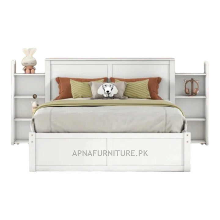 Buy Paradise Trundle Storage Double Bed at Best Price Online in Pakistan on Apnafurniture.pk
