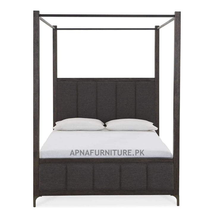 Buy John Canopy Bed at Best Price Online in Pakistan on Apnafurniture.pk