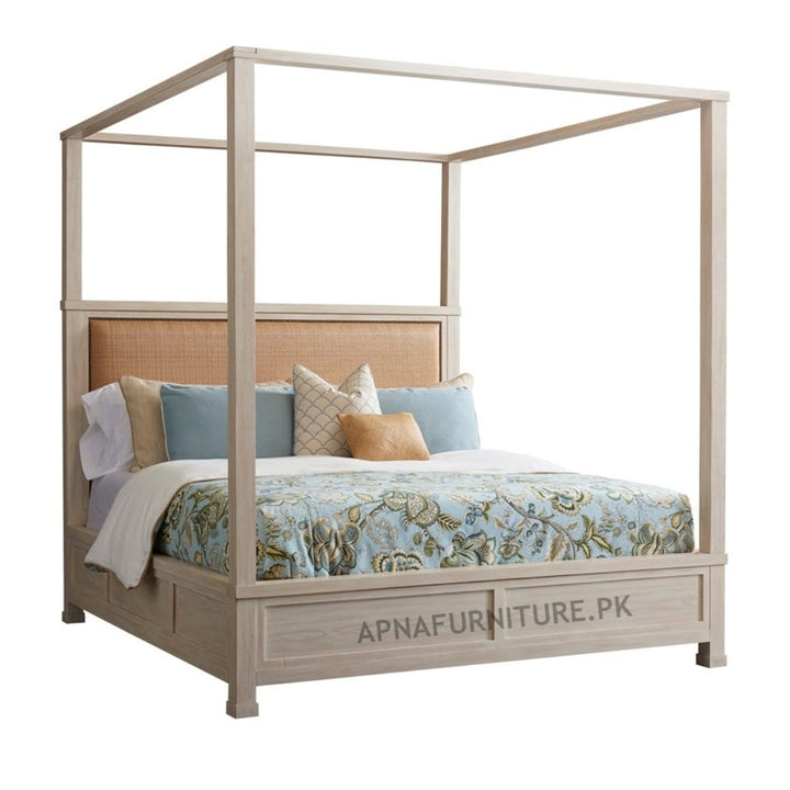 Buy Marcus Canopy Bed at Best Price Online in Pakistan on Apnafurniture.pk