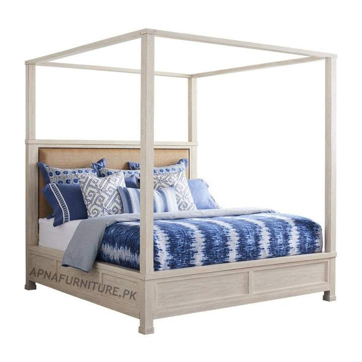Buy Marcus Canopy Bed at Best Price Online in Pakistan on Apnafurniture.pk