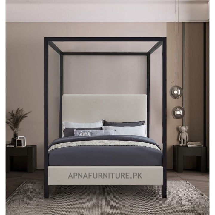 Buy Hannah Canopy Bed at Best Price Online in Pakistan on Apnafurniture.pk