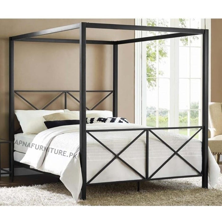 Buy Elizabeth Canopy Bed at Best Price Online in Pakistan on Apnafurniture.pk