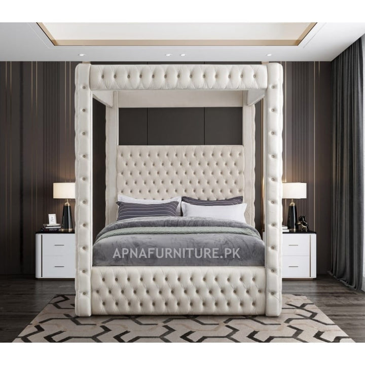 Buy Daniel Canopy Bed at Best Price Online in Pakistan on Apnafurniture.pk