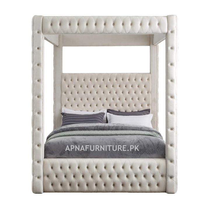 Buy Daniel Canopy Bed at Best Price Online in Pakistan on Apnafurniture.pk
