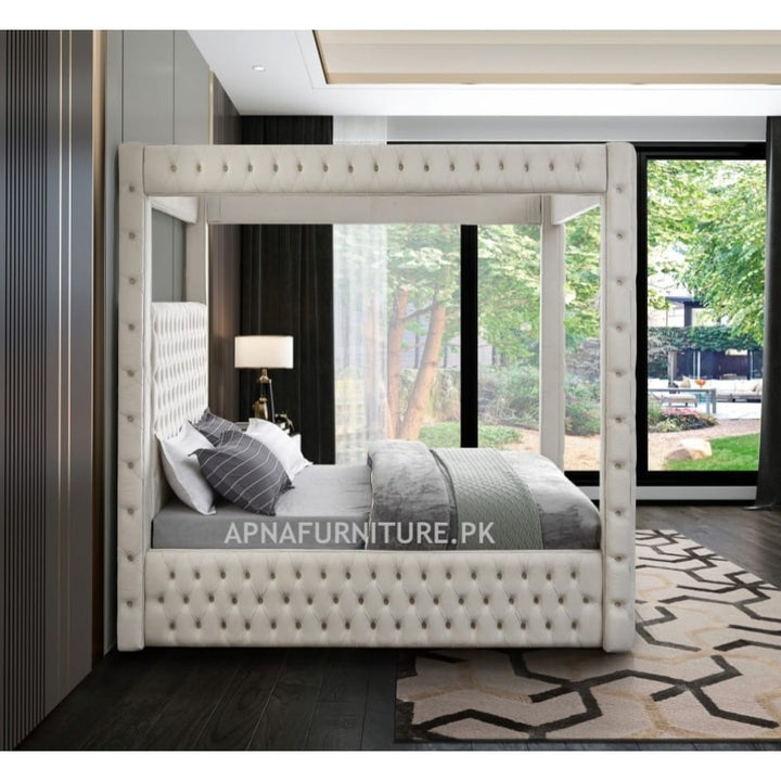 Buy Daniel Canopy Bed at Best Price Online in Pakistan on Apnafurniture.pk