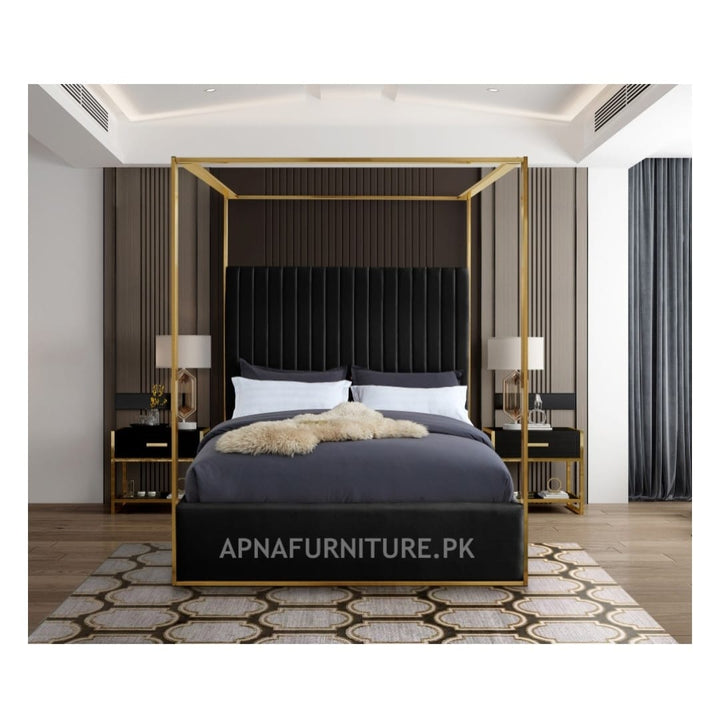 Buy Sophia Canopy Bed at Best Price Online in Pakistan on Apnafurniture.pk