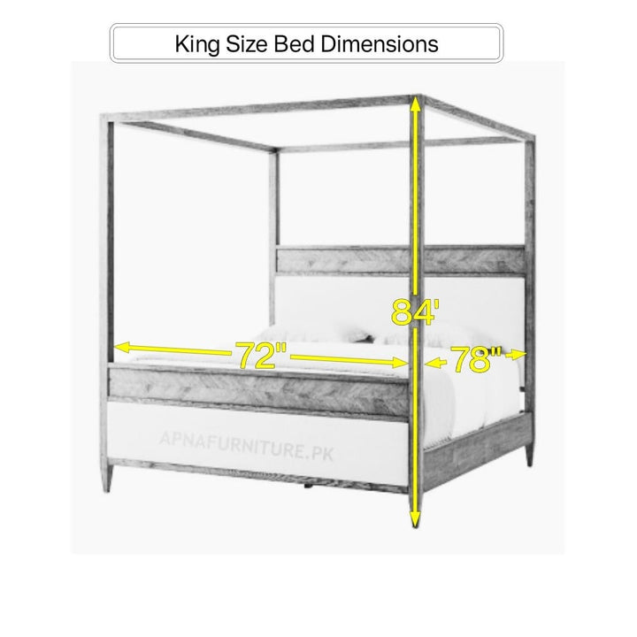 Julia Canopy Bed Apnafurniture.pk Canopy Beds