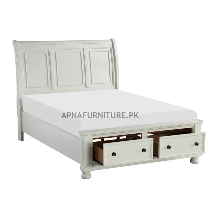 Buy Isabella Sleigh Bed at Best Price Online in Pakistan on Apnafurniture.pk