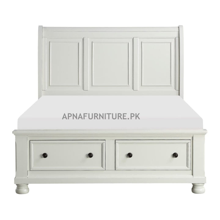 Buy Isabella Sleigh Bed at Best Price Online in Pakistan on Apnafurniture.pk