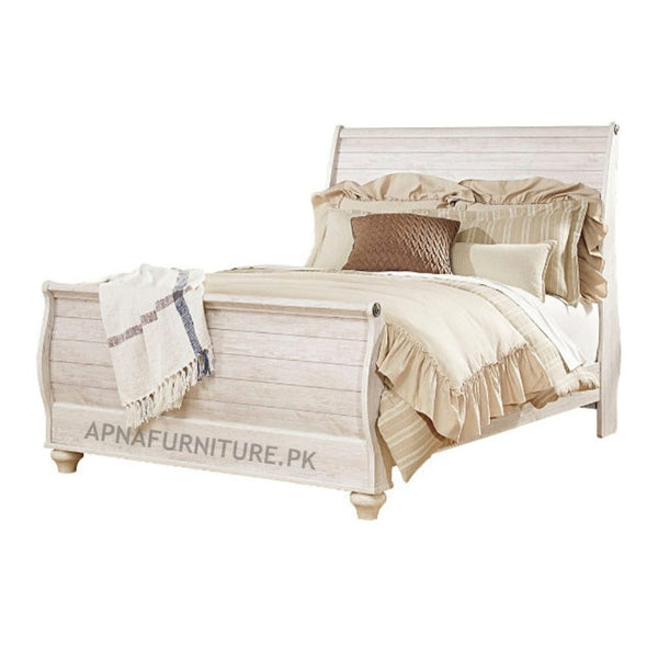 Rachel Sleigh Bed Apnafurniture.pk Sleigh Beds