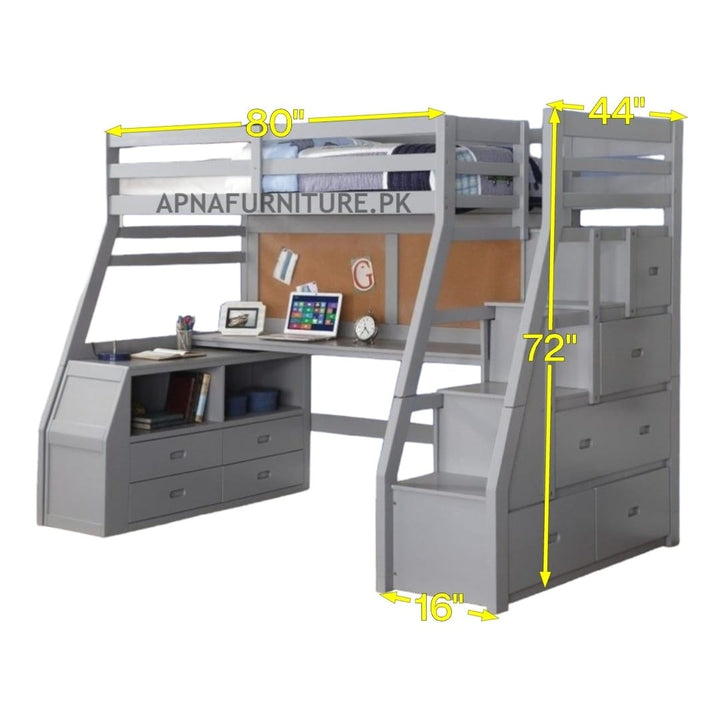 Buy Ivy Loft Bed at Best Price Online in Pakistan on Apnafurniture.pk