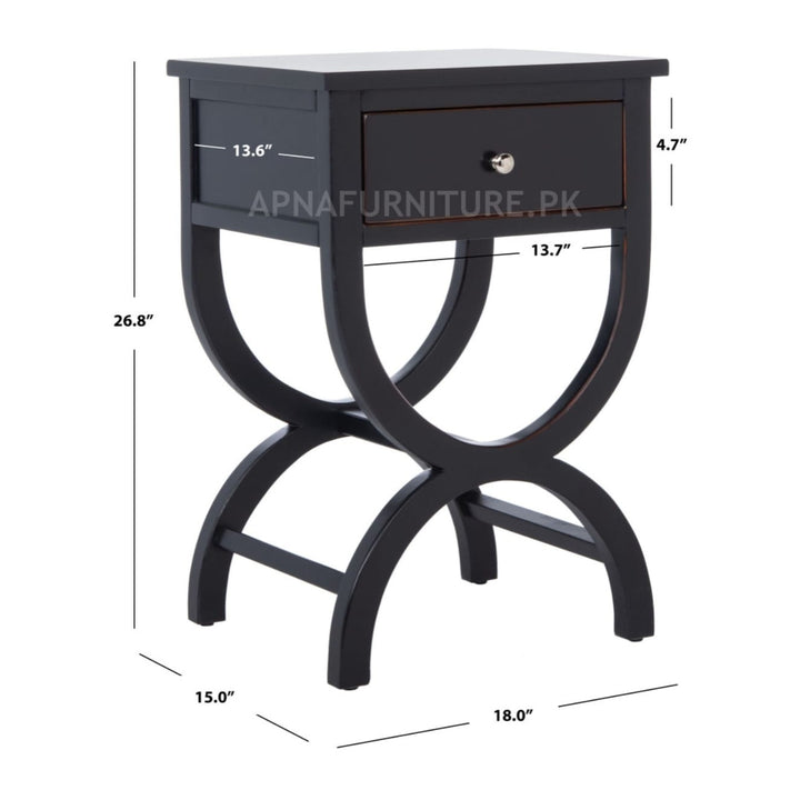 Buy Samuel Nightstand at Best Price Online in Pakistan on Apnafurniture.pk