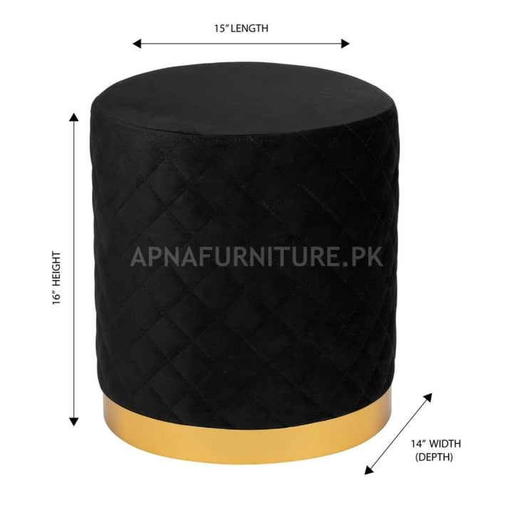 Buy Romilly Vanity Stool at Best Price Online in Pakistan on Apnafurniture.pk