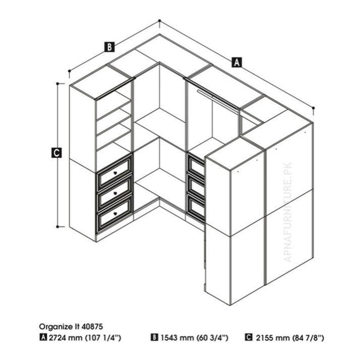 David Cupboard Apnafurniture.pk Cupboards