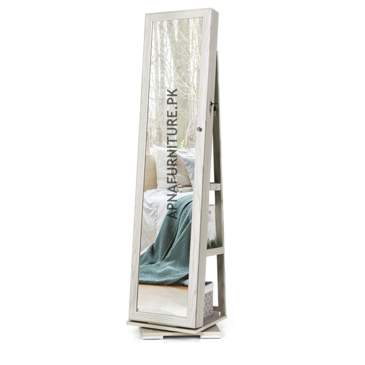 Dexter Jewelry Cabinet with Mirror Apnafurniture.pk Jewelry Cabinet with Mirror