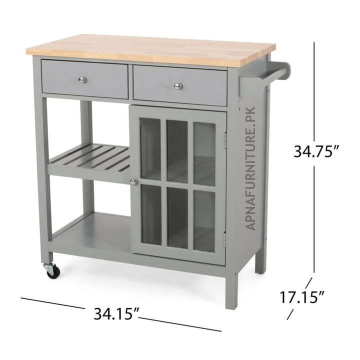 Buy Caius Kitchen Cart at Best Price Online in Pakistan on Apnafurniture.pk