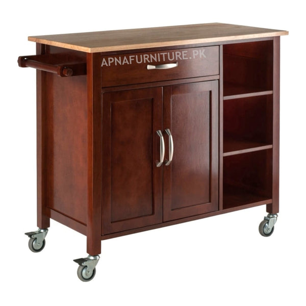 Cassian Kitchen Cart Apnafurniture.pk Kitchen Carts