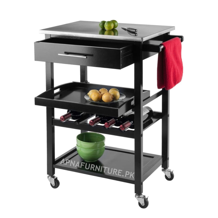 Buy Damaris Kitchen Cart at Best Price Online in Pakistan on Apnafurniture.pk