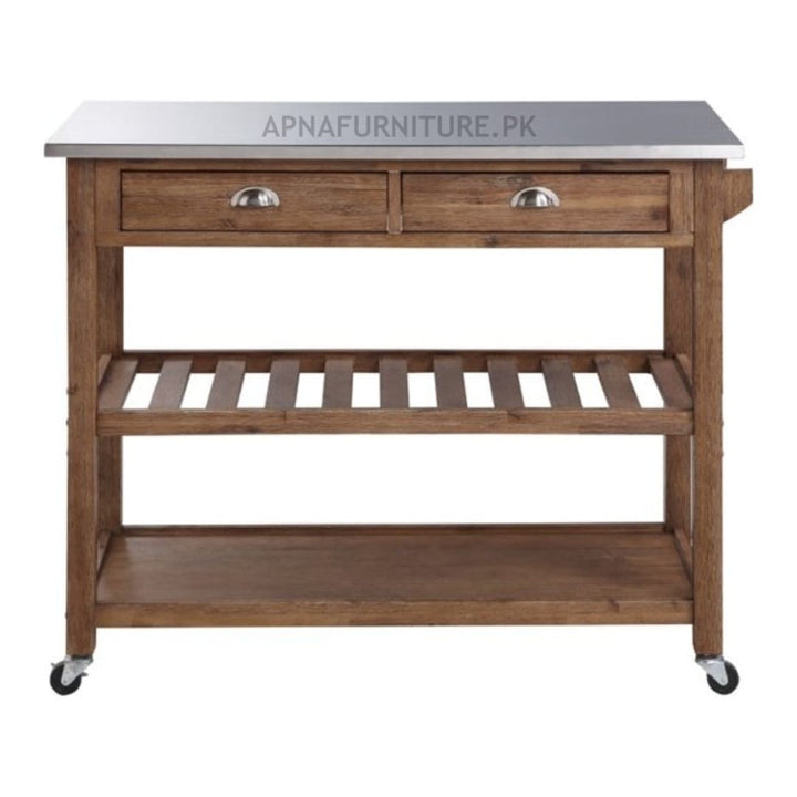 Buy Eleazar Kitchen Cart at Best Price Online in Pakistan on Apnafurniture.pk