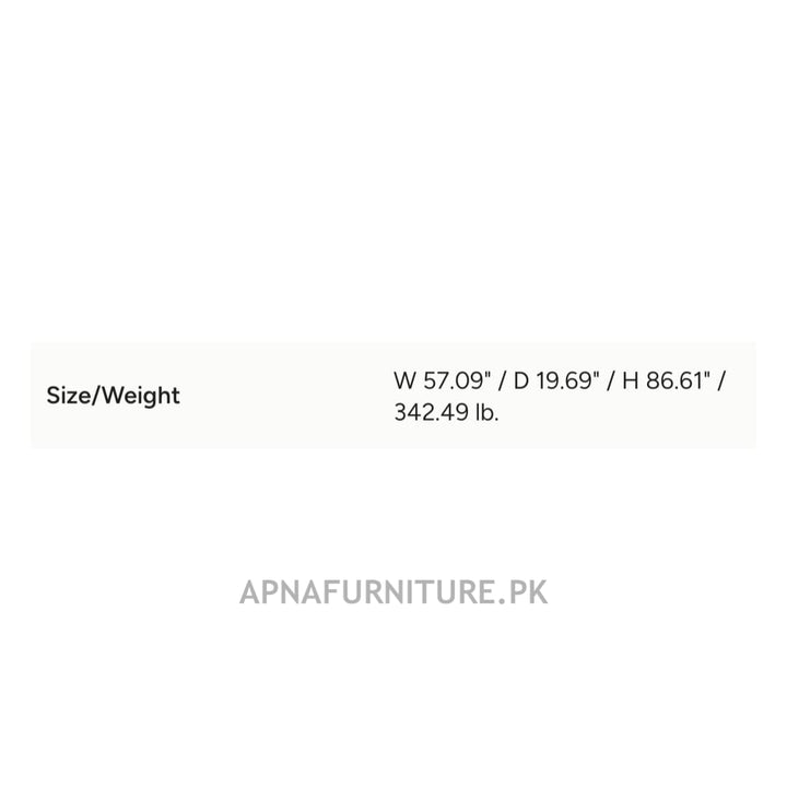 Buy Florian Crockery Cabinet at Best Price Online in Pakistan on Apnafurniture.pk