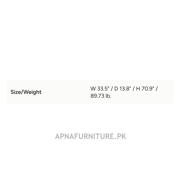 Buy Ozias Crockery Cabinet at Best Price Online in Pakistan on Apnafurniture.pk