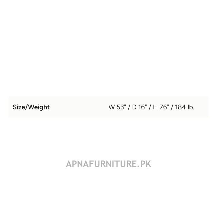 Buy Zillah Crockery Cabinet at Best Price Online in Pakistan on Apnafurniture.pk