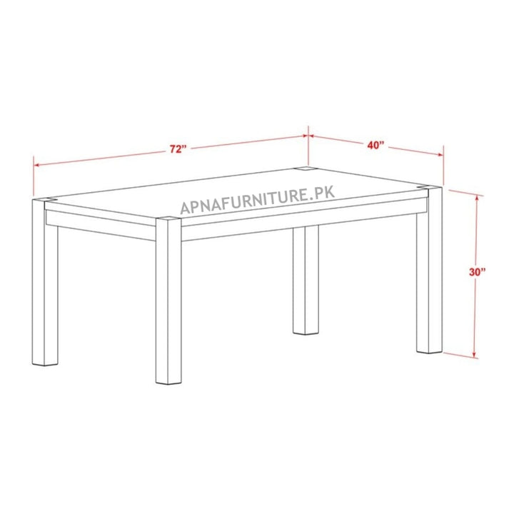 Buy Bethany Eight Seater Dining Table Set at Best Price Online in Pakistan on Apnafurniture.pk