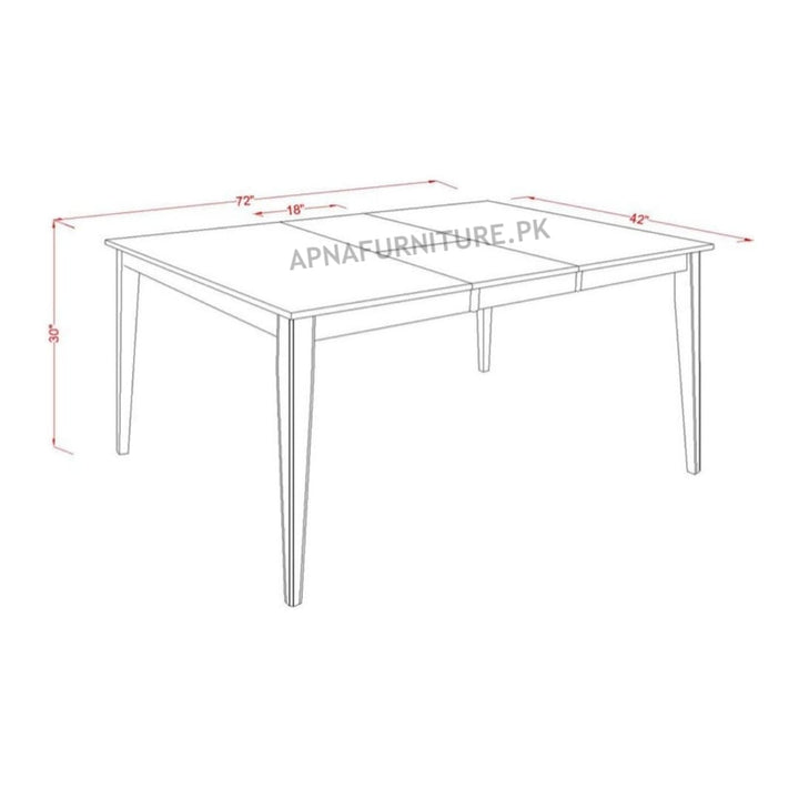 Buy Ethan Eight Seater Dining Table Set at Best Price Online in Pakistan on Apnafurniture.pk
