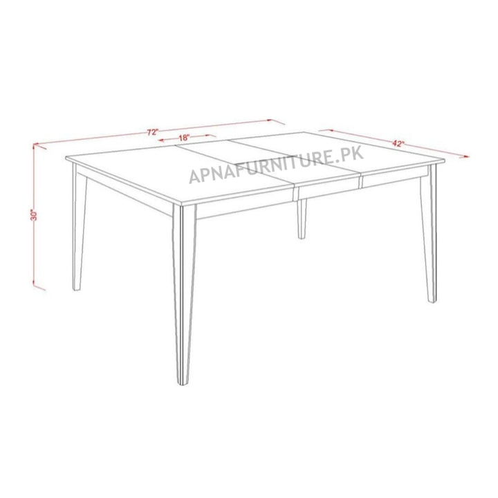Buy Gideon Eight Seater Dining Table Set at Best Price Online in Pakistan on Apnafurniture.pk