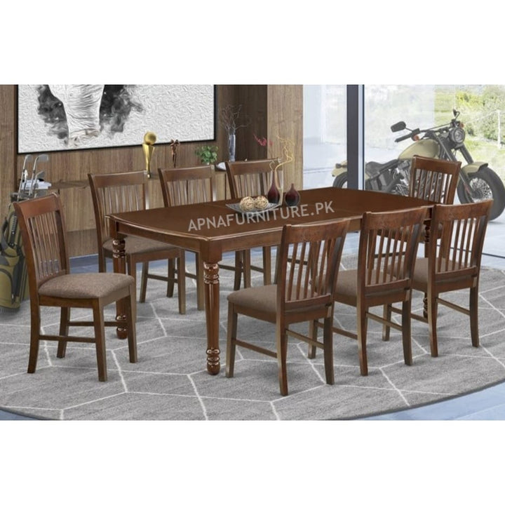 Buy Ian Eight Seater Dining Table Set at Best Price Online in Pakistan on Apnafurniture.pk