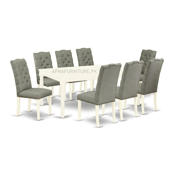 Buy Kenneth Eight Seater Dining Table Set at Best Price Online in Pakistan on Apnafurniture.pk