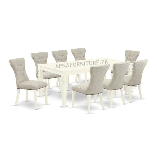 Marcus Eight Seater Dining Table Set Apnafurniture.pk 8 Seater Dining Table Sets