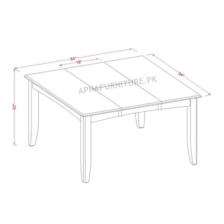 Buy Oliver Eight Seater Dining Table Set at Best Price Online in Pakistan on Apnafurniture.pk