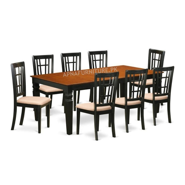 Buy Phoebe Eight Seater Dining Table Set at Best Price Online in Pakistan on Apnafurniture.pk