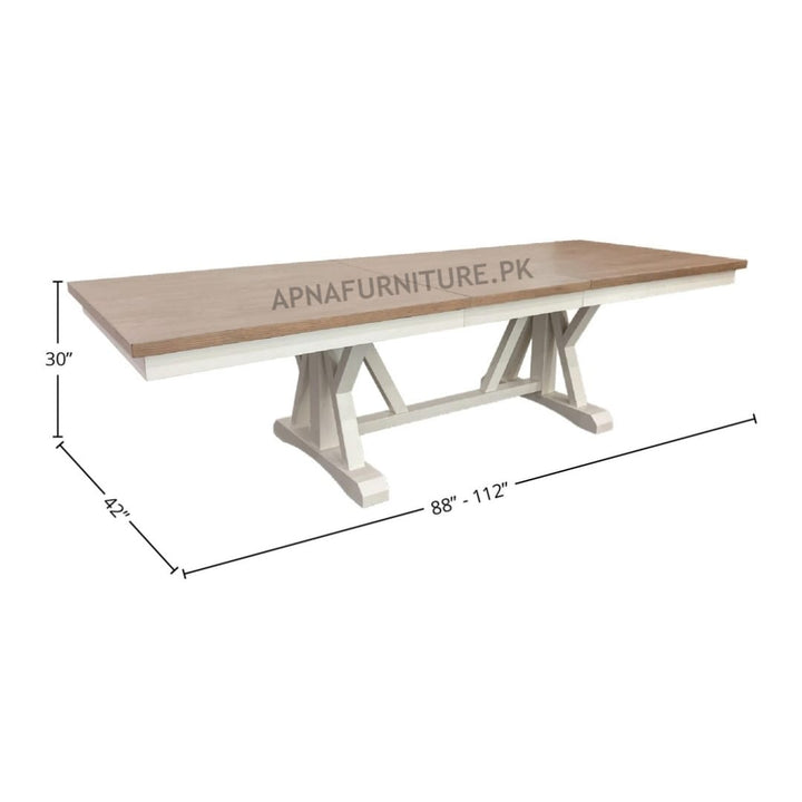 Buy Xenia Eight Seater Dining Table Set at Best Price Online in Pakistan on Apnafurniture.pk