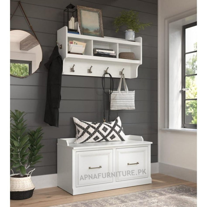 Maelle Hall Tree Apnafurniture.pk Hall Trees