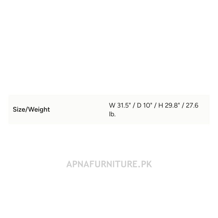 Buy Odelia Console Table (Width: 31.5") at Best Price Online in Pakistan on Apnafurniture.pk