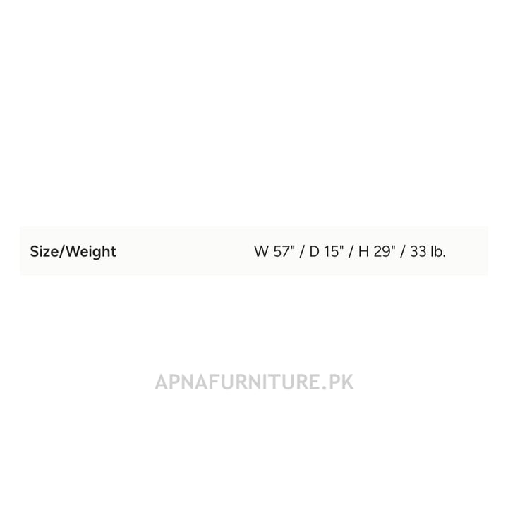 Buy Perdita Console Table (Width: 57") at Best Price Online in Pakistan on Apnafurniture.pk