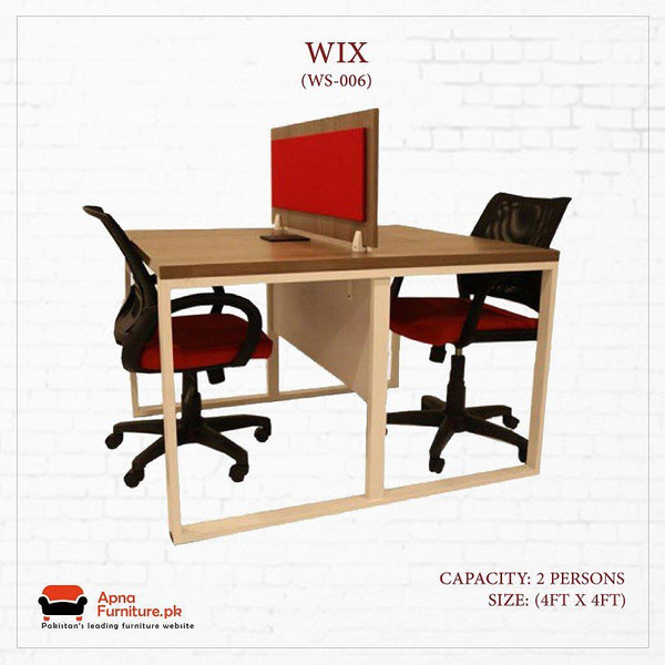Buy Wix Office Table or Workstation at Best Price Online in Pakistan on Apnafurniture.pk