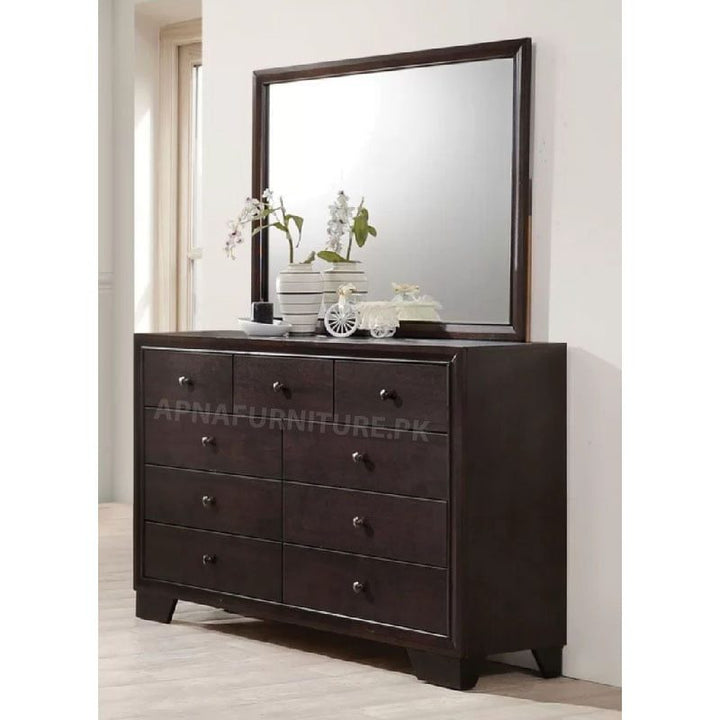 Buy Javier Double Bed set (including chest of drawers) at Best Price Online in Pakistan on Apnafurniture.pk