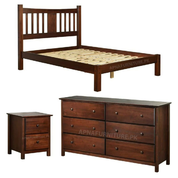 Buy Kaite Double Bed set at Best Price Online in Pakistan on Apnafurniture.pk