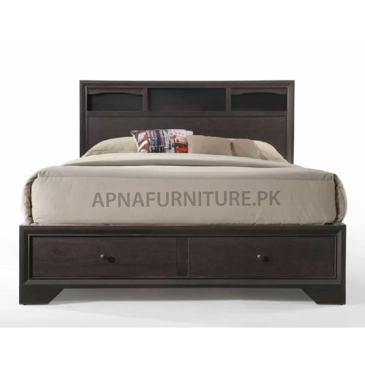 Buy Javier Double Bed set (including chest of drawers) at Best Price Online in Pakistan on Apnafurniture.pk